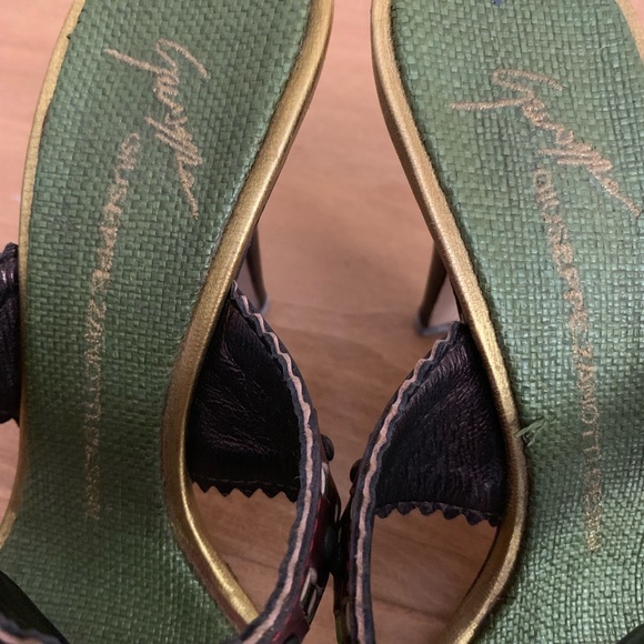 Giuseppe Zanotti Rainbow Rhinestone Heels Sandals - Picture 5 of 8